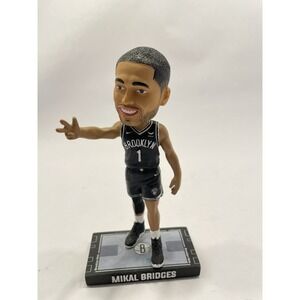 Mikal Bridges 2024 Bobblehead Brooklyn Nets.
